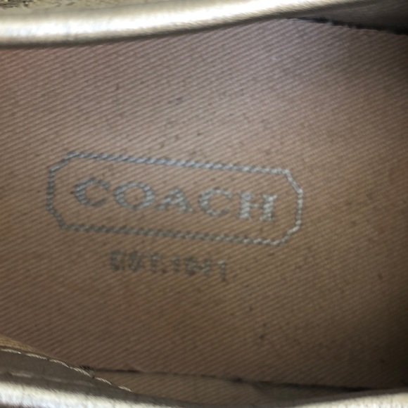 Coach Silver Sneakers - Picture 4 of 6